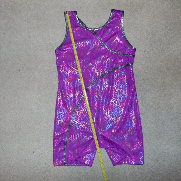 Danskin Now Violet Biketard XL (14-16) - Picture 5 of 6